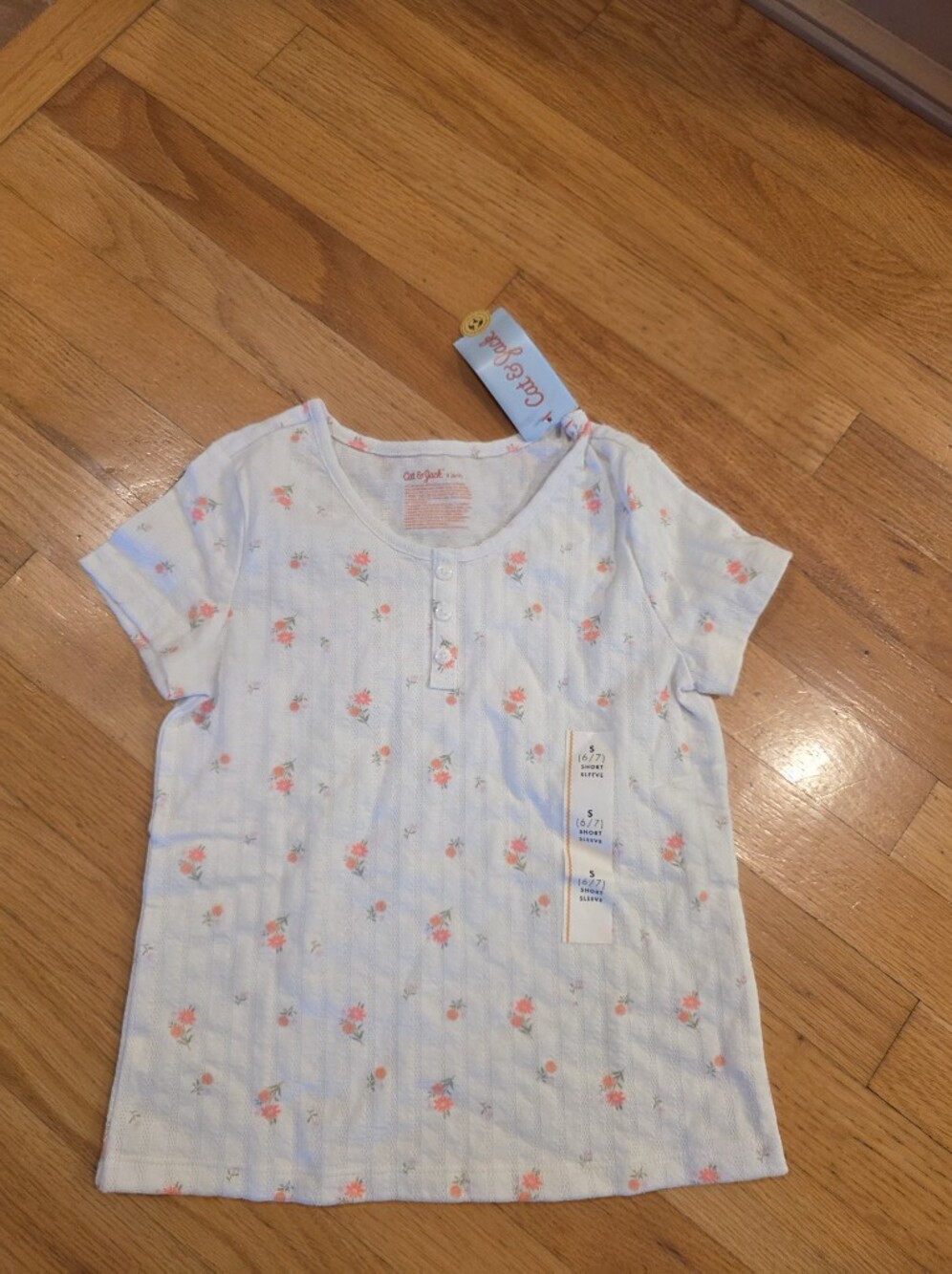 Cat & Jack Floral Tee